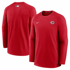 Cincinnati Reds Authentic Collection Logo Performance Long Sleeve T-Shirt Red | Nike