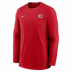 Cincinnati Reds Authentic Collection Logo Performance Long Sleeve T-Shirt Red | Nike