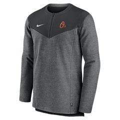 Baltimore Orioles Authentic Collection Game Time Performance Half-Zip Top Black | Nike