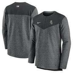 Chicago White Sox Authentic Collection Game Time Performance Half-Zip Top Black | Nike