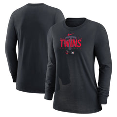 Minnesota Twins Women's Authentic Collection Legend Performance Long Sleeve T-Shirt | Nike
