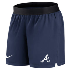 Atlanta Braves Women's Authentic Collection Team Performance Shorts Navy | Nike
