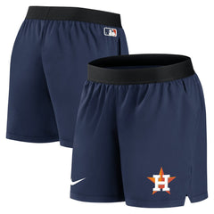 Houston Astros Women's Authentic Collection Team Performance Shorts Navy | Nike