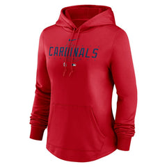 St. Louis Cardinals Women's Authentic Collection Pregame Performance Pullover Hoodie Red | Nike
