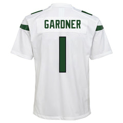 Ahmad Sauce Gardner New York Jets Youth Game Jersey - White