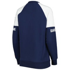 Cleveland Guardians Starter Women's Baseline Raglan Pullover Sweatshirt Navy/Red