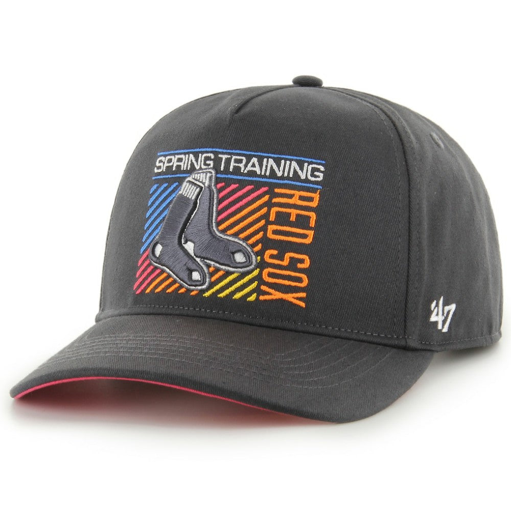 Boston Red Sox 2023 Spring Training Reflex Hitch Snapback Hat Charcoal | 47 brand