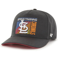St. Louis Cardinals 2023 Spring Training Reflex Hitch Snapback Hat Charcoal | 47 brand