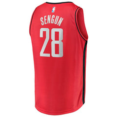 Alperen Sengun Houston Rockets Fast Break Replica Jersey - Icon Edition - Red