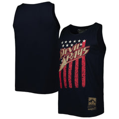Tampa Bay Rays Cooperstown Collection Stars and Stripes Tank Top Navy | Mitchell & Ness
