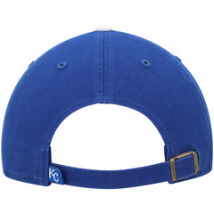 Kansas City Royals Clean Up Adjustable Hat Royal | 47 brand