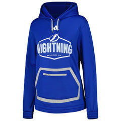 Tampa Bay Lightning adidas Women's Team Pullover Hoodie Blue