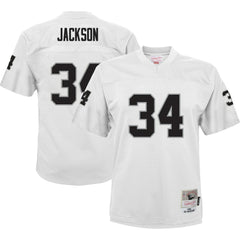 Bo Jackson Las Vegas Raiders Youth 1988 Retired Player Legacy Jersey - White discount