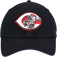 Cincinnati Reds Cooperstown Collection Clean Up Adjustable Hat Black | 47 brand
