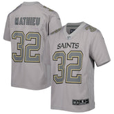 Tyrann Mathieu New Orleans Saints Youth Atmosphere Game Jersey - Gray
