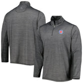 Chicago Cubs Tommy Bahama Delray IslandZone Half-Zip Top Charcoal
