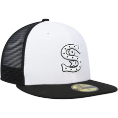 Chicago White Sox 2023 On-Field Batting Practice 59FIFTY Fitted Hat White/Black | New Era