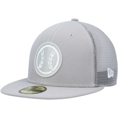Milwaukee Brewers 2023 On-Field Batting Practice 59FIFTY Fitted Hat Gray | New Era