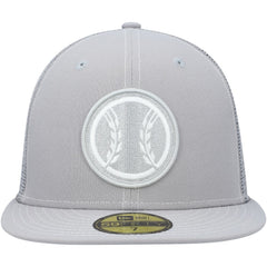 Milwaukee Brewers 2023 On-Field Batting Practice 59FIFTY Fitted Hat Gray | New Era
