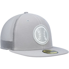 Milwaukee Brewers 2023 On-Field Batting Practice 59FIFTY Fitted Hat Gray | New Era