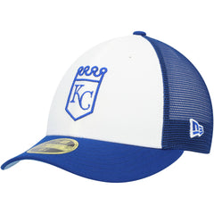 Kansas City Royals 2023 On-Field Batting Practice Low Profile 59FIFTY Fitted Hat Royal/White | New Era