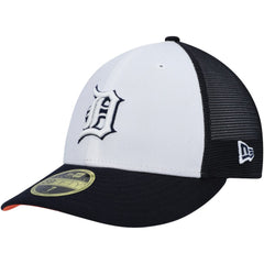 Detroit Tigers 2023 On-Field Batting Practice Low Profile 59FIFTY Fitted Hat White/Navy | New Era
