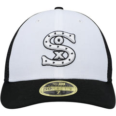 Chicago White Sox 2023 On-Field Batting Practice Low Profile 59FIFTY Fitted Hat White/Black | New Era