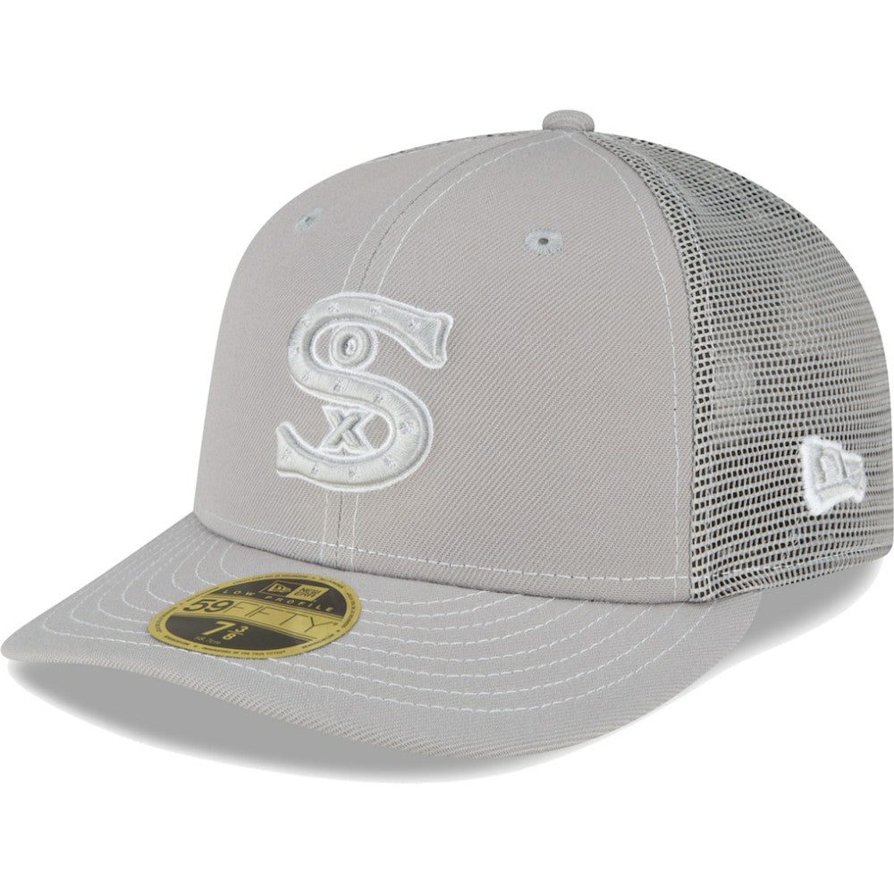 Chicago White Sox 2023 On-Field Batting Practice Low Profile 59FIFTY Fitted Hat Gray | New Era