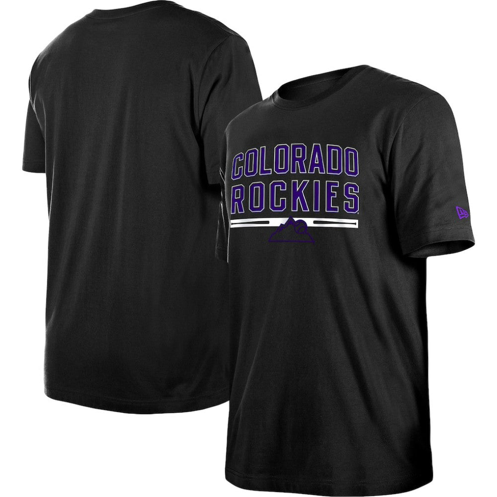 Colorado Rockies Batting Practice T-Shirt Black | New Era