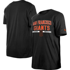 San Francisco Giants Batting Practice T-Shirt Black | New Era