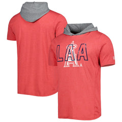Los Angeles Angels Team Hoodie T-Shirt Red | New Era