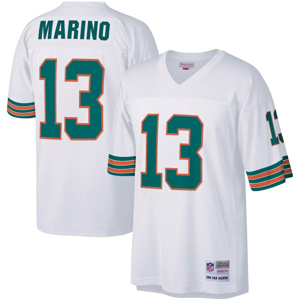 Dan Marino Miami Dolphins Big & Tall 1984 Retired Player Replica Jersey - White discount