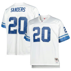Barry Sanders Detroit Lions Big & Tall 1996 Retired Player Replica Jersey - White on sale