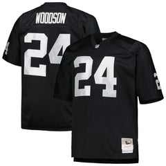 Charles Woodson Las Vegas Raiders Big & Tall 1998 Retired Player Replica Jersey - Black on sale