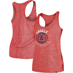 Los Angeles Angels Women's Active Racerback Tank Top Red | New Era