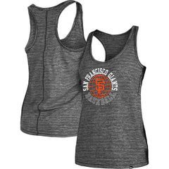 San Francisco Giants Women's Active Racerback Tank Top Black | New Era
