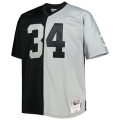 Bo Jackson Las Vegas Raiders Big & Tall Split Legacy Retired Player Replica Jersey - Black/Silver outlet
