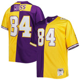 Randy Moss Minnesota Vikings Big & Tall Split Legacy Retired Player Replica Jersey - Purple/Gold on sale