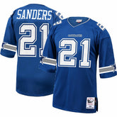 Deion Sanders Dallas Cowboys 1996 Authentic Throwback Retired Player Jersey - Royal cheap
