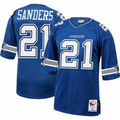 Deion Sanders Dallas Cowboys 1996 Authentic Throwback Retired Player Jersey - Royal cheap