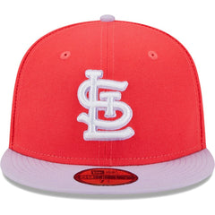 St. Louis Cardinals Spring Color Two-Tone 59FIFTY Fitted Hat Red/Lavender | New Era