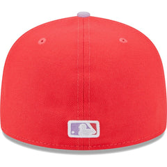 St. Louis Cardinals Spring Color Two-Tone 59FIFTY Fitted Hat Red/Lavender | New Era