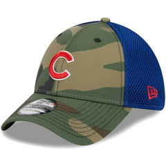 Chicago Cubs Team Neo 39THIRTY Flex Hat Camo | New Era