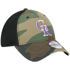 Colorado Rockies Team Neo 39THIRTY Flex Hat Camo | New Era