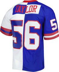 Lawrence Taylor New York Giants 1986 Split Legacy Replica Jersey - Royal/White discount