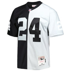 Charles Woodson Las Vegas Raiders 1998 Split Legacy Replica Jersey - Black/Silver on sale