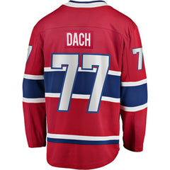 Kirby Dach Montreal Canadiens Fanatics Home Breakaway Player Jersey Red