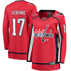 Dylan Strome Washington Capitals Fanatics Women's Home Breakaway Player Jersey Red
