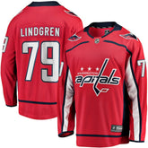 Charlie Lindgren Washington Capitals Fanatics Home Breakaway Player Jersey Red