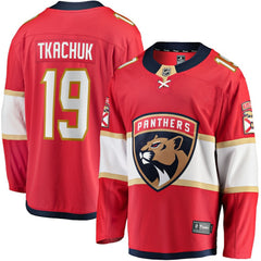 Matthew Tkachuk Florida Panthers Fanatics Home Breakaway Player Jersey Red